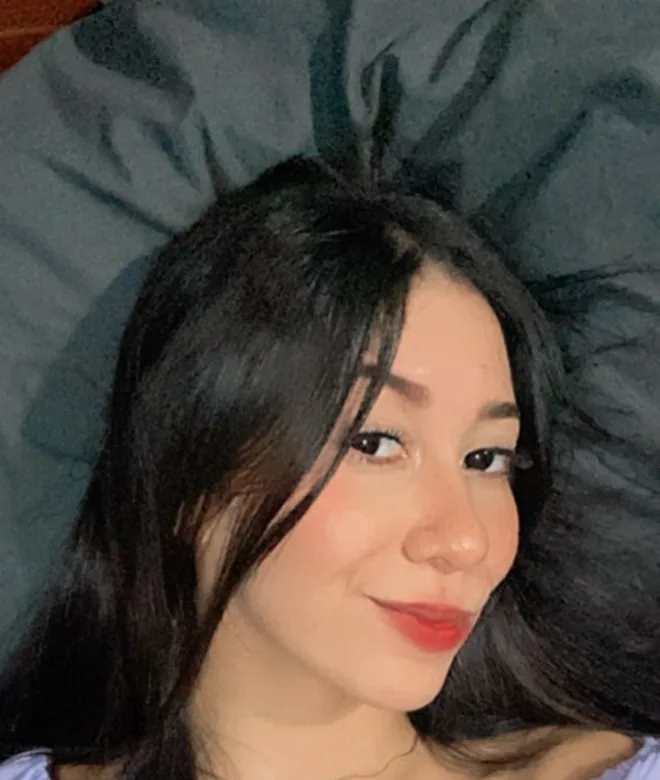 A woman joining a Joi video chat from her phone